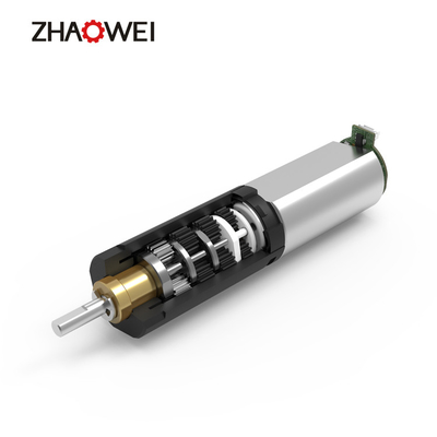 240rpm Plastic Planetary Gearbox Low Noise Surgical Robot Brushed DC Motor