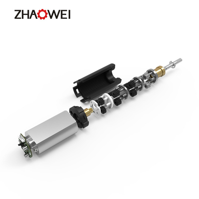 240rpm Plastic Planetary Gearbox Low Noise Surgical Robot Brushed DC Motor
