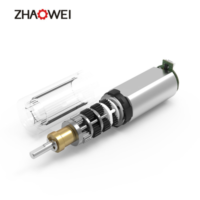 Eyebrow Pencil Micro Planetary Gearbox Dia 8mm 45rpm Low Noise Brushed Stepper Motor