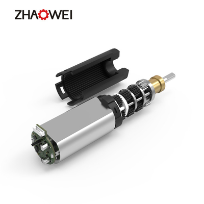 Dia 8mm 21rpm Micro Planetary Gearbox Coreless With Stepper Motor