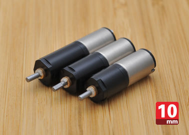 Customized 10 mm High Torque DC Motor With Plastic Planetary Gearbox