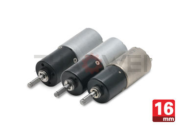Electric Low Rpm DC Motor Gearbox High Precision With 12 Voltage , 16mm Corn Popper
