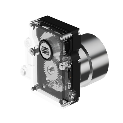 Compact 30 Rpm Worm Gear Dc Motor 12v For Valve