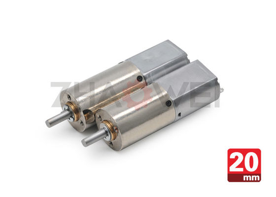 SGS CE Mini Gearboxes For Medical Pump Drive, DC Metal Brush Motor With 3V 6V 12V