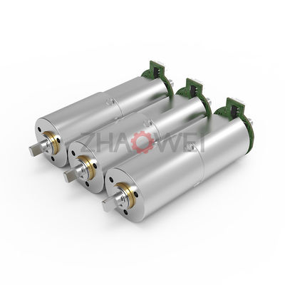 6V 12V Metal 130mA Dc Planet Geared Motor 20mm With Encoder
