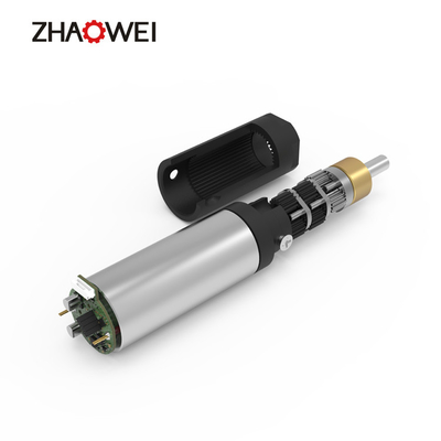 326rpm Planetary Gearbox Stepper Motor Dia 6mm Low Noise Coreless DC Motor
