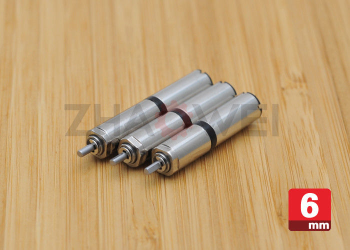 Micro DC Geared Motor Diameter 6mm 3V / Small Low rpm Electric Motor