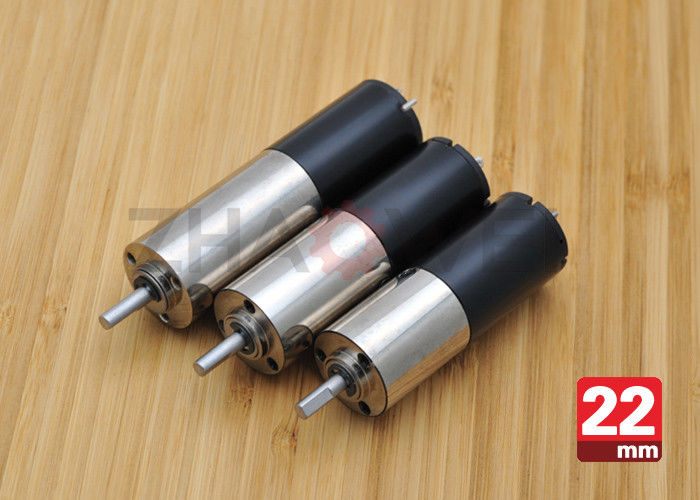 22mm 24V 0.5-4.5W 24V DC Gear Motor With Metal Planetary Gearbox