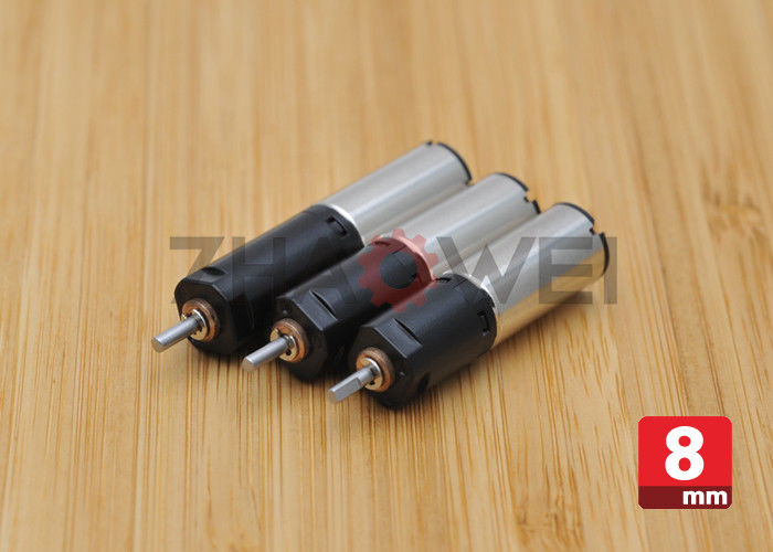 8mm DC Motor Gearbox , Mini Size Transmission Gearbox With DC Brush Motor