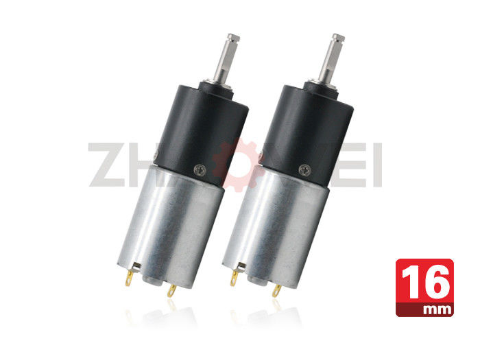 16*45mm Miniature DC Gear Motor Low Speed With 5V Rated Voltage , ROHS ISO Listed